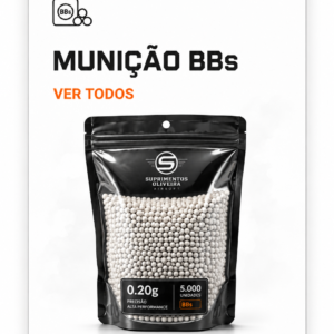Munição BBs 0,20 g Pacote 5.000